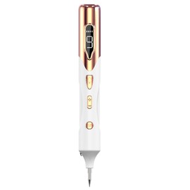 Electric Mole Removal Pen Rechargeable Portable Speed Adjustable Spots Remover DeviceRose Gold (Low Configuration)