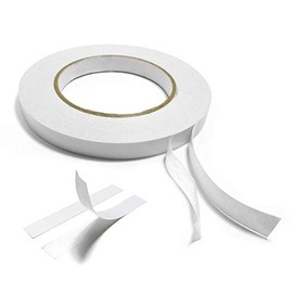Diamond Packaging 12 x Rolls - Double Sided Tape : Size 12mm x 33m Highly Durable and Resistant