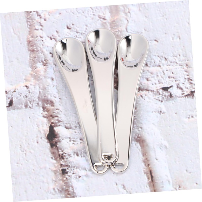 minkissy 5 Pack Mini Beauty Scoops Metal Makeup Spatulas for