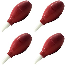 RSR ELECTRONICS INC 4 Pack Desoldering Bulbs for Soldering Irons, Electronix Express Red