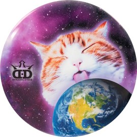 Latitude 64 Gold Sapphire - DyeMax Globe Licker Kitty - Understable Disc Golf Driver - Maximum Distance Frisbee Discs - Durable, Premium Plastic - Disc Golf Accessories for Men - 170g+