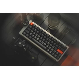 DRY STUDIO Ice Ring 63 RT HE Magnetic Wired Gaming Keyboard 0.1ms Low Latency 0.01 Precision Gaming Accessories Customized Driver and Lighting Effects-Moon Shadow