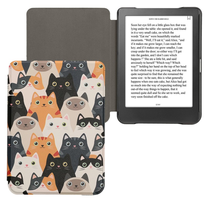 kwmobile Case Compatible with Kobo Clara HD Case - eReader
