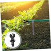 Sosoport 2sets Drip Irrigation Tube Plugs Garden Hose Nozzles Irrigation