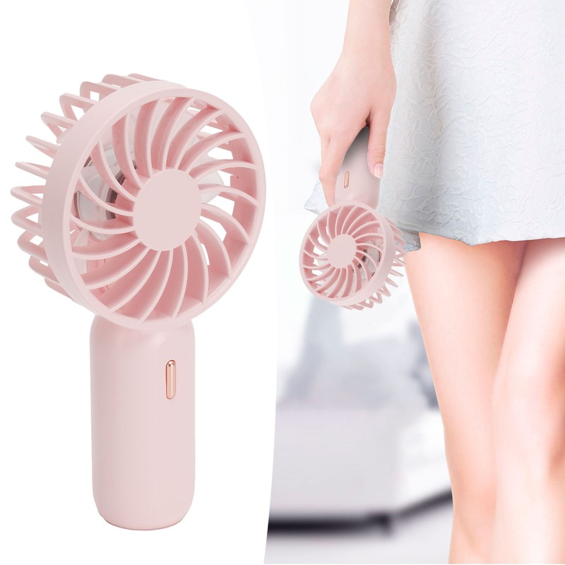 Portable Handheld Fan USB Rechargeable Enhanced Wind Small Fan for