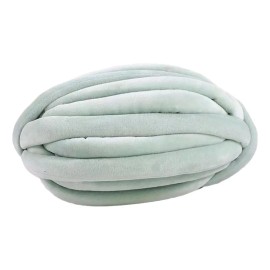 Hilo Grueso Para Tejer Brazo, Tubo Lavable, Hilo Verde Claro