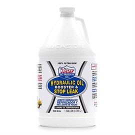 Lucas Oil 10018-4PK Hydraulic Oil Booster and Stop Leak - 1 Gallon, (Case of 4)