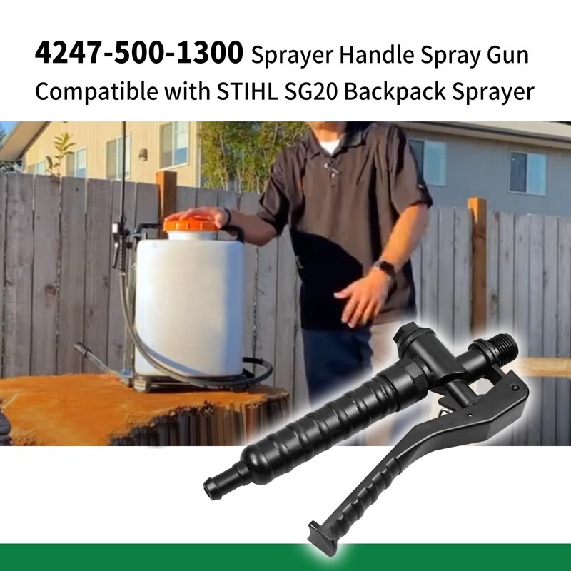 Vanshly,4247-500-1300 Sprayer Handle Spray Gun Compatible with STIHL SG20 Backpack