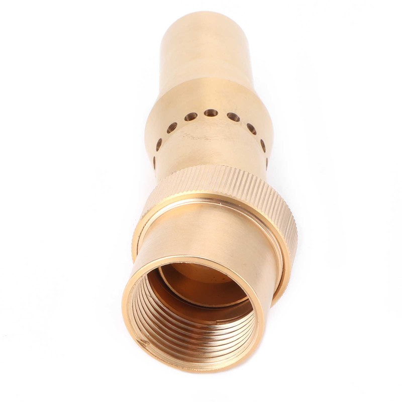 Female Thread Fountain Nozzle Brass Multihole Bubbling Sprinkler for Garden