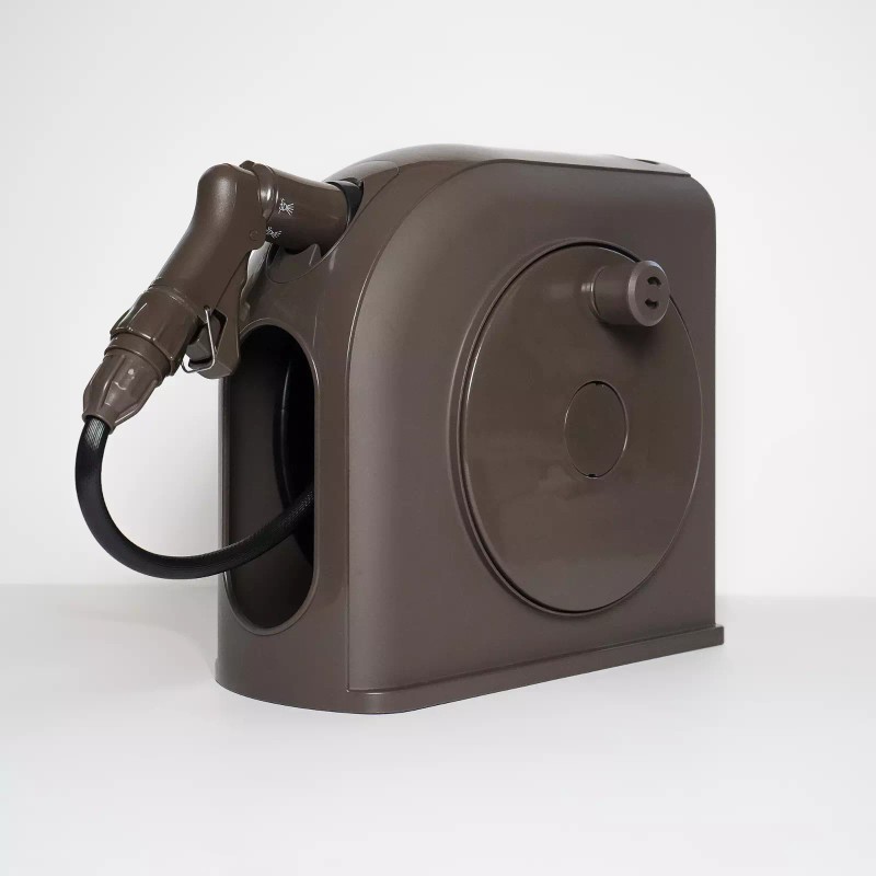 Garden IRIS OHYAMA Slim Hose Reel 65ft | Compact, Anti-Twist