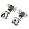 10 Pack 5 Pairs 1-3/8 inch Overlay Soft Close Hinges
