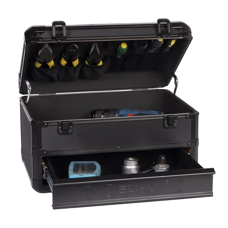 E ELIAUK Tool Box Hard Case Tool Organizer Storage Cabinet