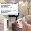 NineLeaf Wireless Remote Control Light Switch, Wireless Light Switch Kit
