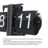 Flip Clock Large Number Battery Powered 304 Stainless Steel Tabletop