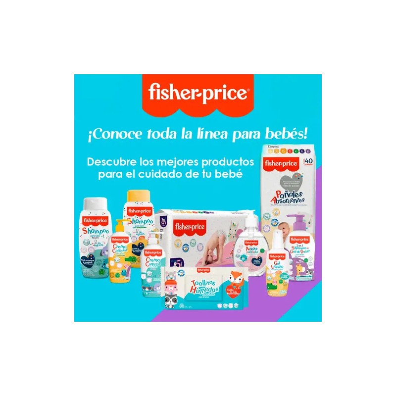 Shampoo Para Bebe Fisher-price Hipoalergénico Neutro 300 Ml