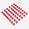 Unbranded Red Bolt Cover Kit For Harley M8 TWIN CAM
