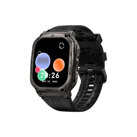 KOSPET Smart Watch Series Tank M3 49 mm Bluetooth Calling IP69K Waterproof 170+ Sports Modes - Black