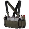 KRYDEX Tactical Chest Rig Elastic Rig Cummerbund with X Harness