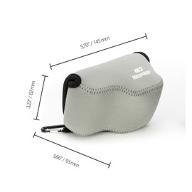 MegaGear ''Ultra Light'' Neoprene Camera Case Bag for Sony A6000 (Gray)