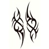 EROSPA Temporary Tattoo Sheet Tribal Design Waterproof 19 x 12