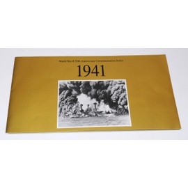 1941 WWII A World At War Collectible Stamp Sheet