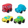Motor Town 46338 Pack of 4 Rubber Vehicles