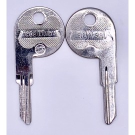Errebi SF1 (2) Ilco X64 Alfa Romeo Autobianchi Fiat Maserati NOS Uncut key blank