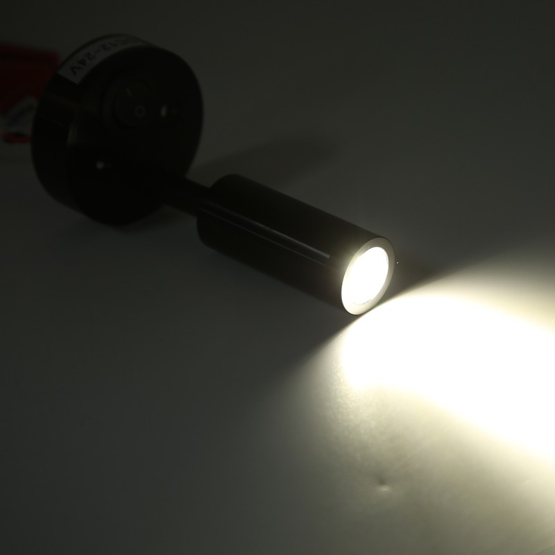 RV Bedside Reading Light Rotatable Wall Mount LED Spot Reading
