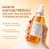 QUARXERY Champú Control de Aceite y Anticaspa Sauvage Freedom Shampoo