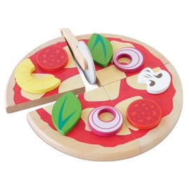 Le Toy Van - Honeybake - Wooden with Pizza Accessories - Kids Toy Kitchen Accessories - Age 2+ Years,30 x 210 x 25 mm