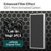 Jafända Air Filter Original FIlter Replacement 2 Pack for JF999