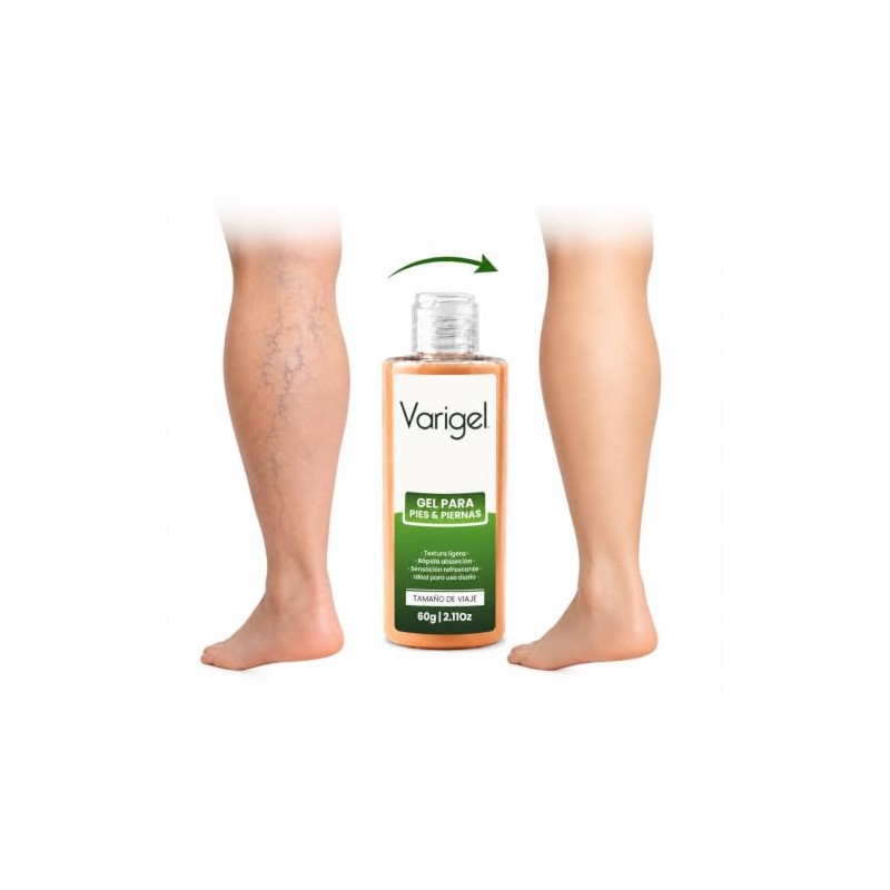 Varigel 60gr | Gel para pies y piernas Refrescante con