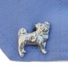 Pug Cufflinks, Pug Gifts, Pug Accessories, Dog Cufflinks, Hand Cast