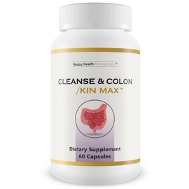 Happy Health Marketplace Cleanse & Colon / Kin Max - Our Best Colon Cleanse - Colon Cleanse Detox with Probiotics - Our Best Colon Cleanse for Women & Men - Our Best Colon Cleanser - Natural Colon Cleanse - Colon Detox