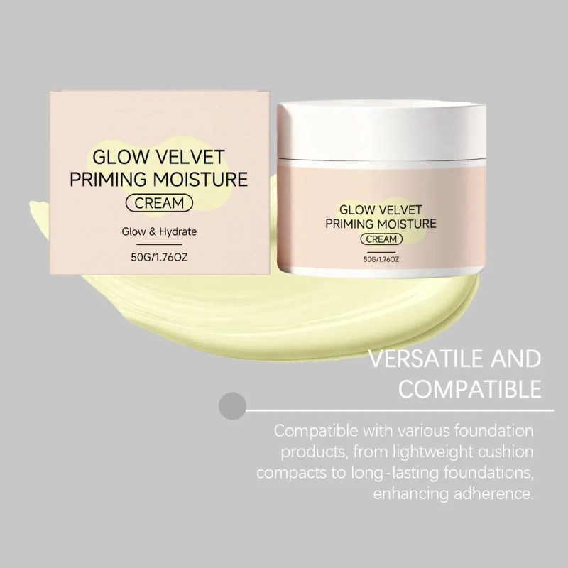 Crema Hidratante Hidratante Glow Velvet X2 50 Ml Para Todo