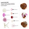 Baluue 1set Japanese Floral Hair Stick Elegant Hair Fork for