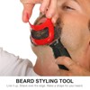 Healifty Goatee Shaving Template Shaping Edge Up Tool for Goatee