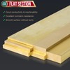 1/4" x 2" Brass Flat Bar Blank 12" Long Solid