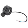 Electric Scooter Thumb Finger Throttle with Left Right Steering Switch