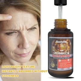 Multi Peptide Face Serum for Anti Aging with Collagen Boosting,Reduces Wrinkles Face Hydrating Serum,with Acetyl Hexapeptide8,Palmitoyl tetrapeptide-4,1.01 Fl Oz / 30 ml