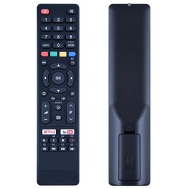 PZL New Replace Remote Control for ALDI BAUHN ATV55UHD ATV65UHD Series Ultra HD Smart LCD LED TV ATV55UHDS-0519 with Netflex and YouTube Shortcut App Keys, for Kogan Series 8 LU8010 KALED55LU8010STA