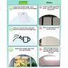 DOMMIA Plant Growing Light, Warm White Dimmable Plant Growing Light