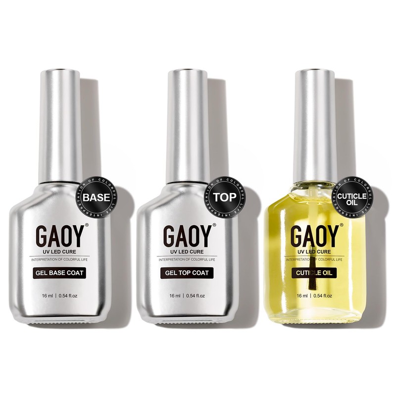 GAOY - Juego de 3 capas de gel superior, base