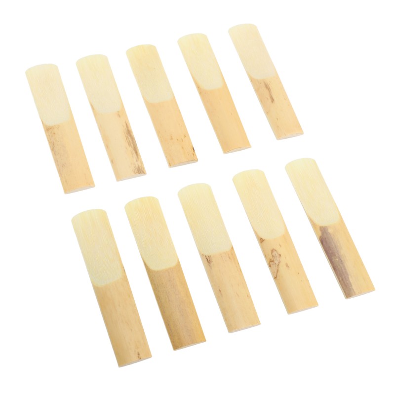 10Pcs Tenor Saxophone Reeds Set Bb Key Sax Replacement Parts