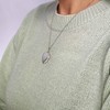 Silverly Women's 925 Sterling Silver Large Heart Locket Chain Necklace,