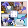 Safe Health Nitrile Imperial Blue Industrial Disposable Gloves-Small 3.5 Mil