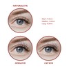 iENVY False Eyelashes Deep C Curl Individual Lashes Natural Finish