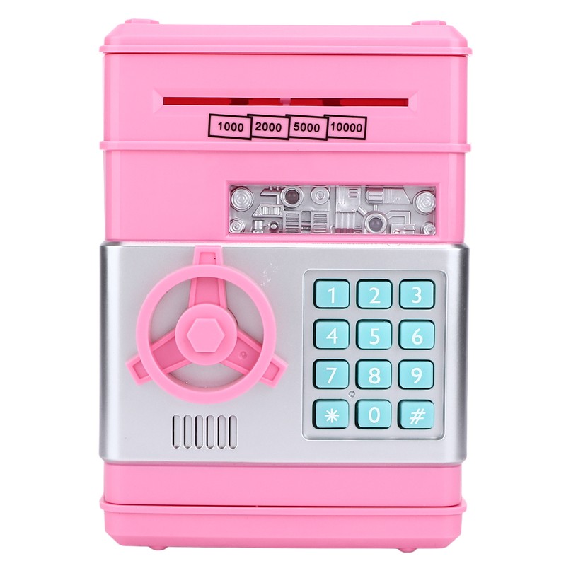 Piggy Bank Mini Automatic Coins Saving Box Home Furnishing Article