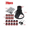 VOBOR Electric Grinder Locator Drill Holder - 29Pcs Rotary Multi-Tool