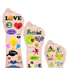 Oringaga 600 PCS+ Pickleball Party Temporary Tattoos-Pickleball/Sport Party Supplies Decoration Goodie Bag Stuffers Favors Prize Motivational Stickers(24 Sheets)
